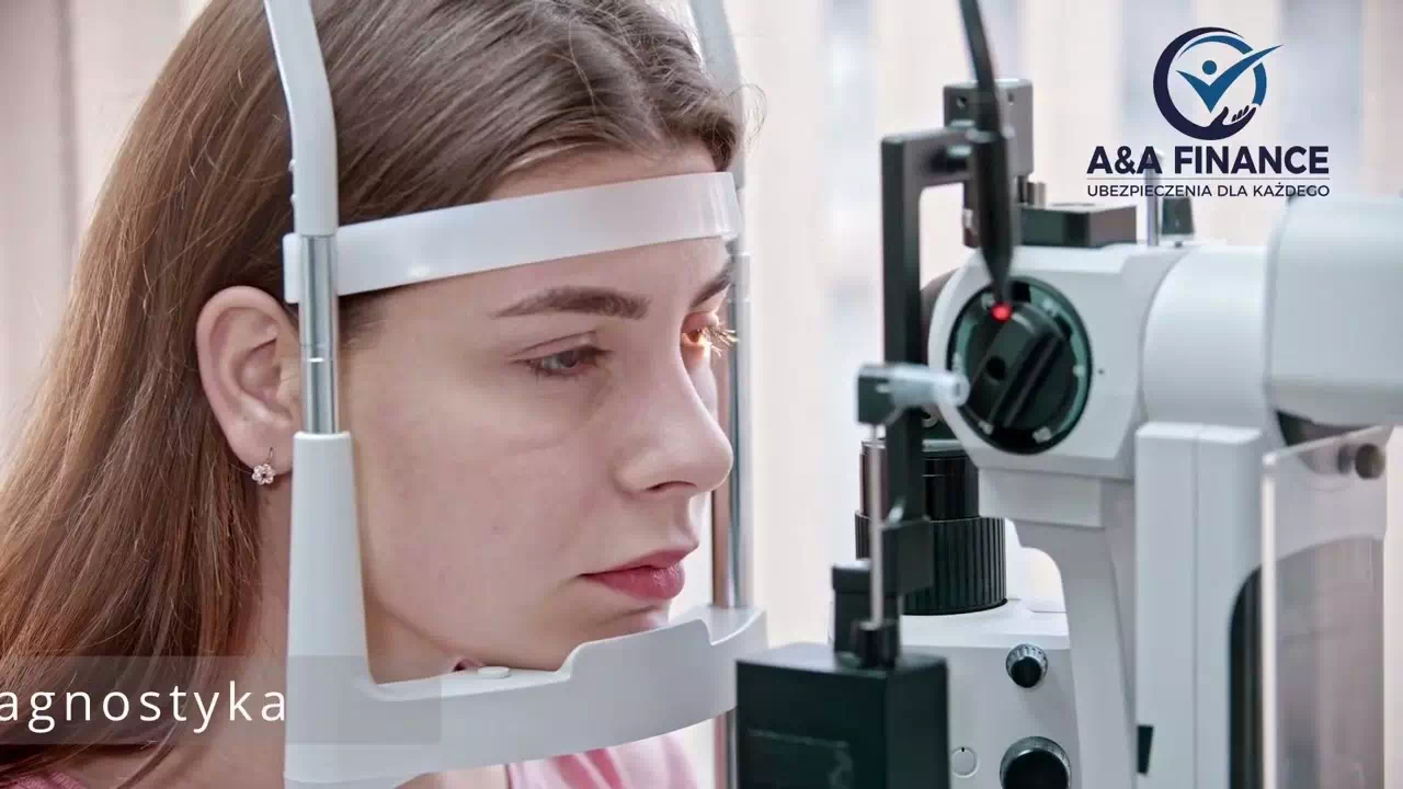 kobieta na badaniu wzroku